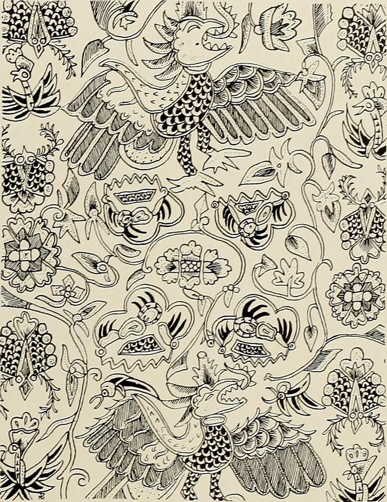 An illustration from De inlandsche kunstnijverheid in Nederlandsch Indië, 1912, leaf 236
