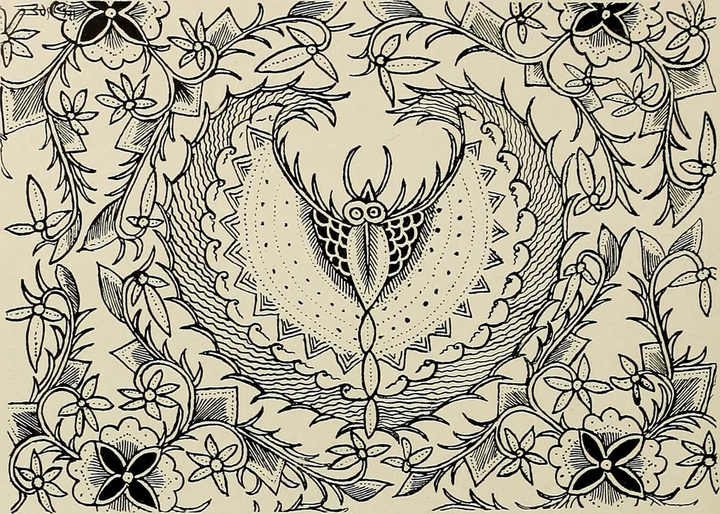 An illustration from De inlandsche kunstnijverheid in Nederlandsch Indië, 1912, leaf 237