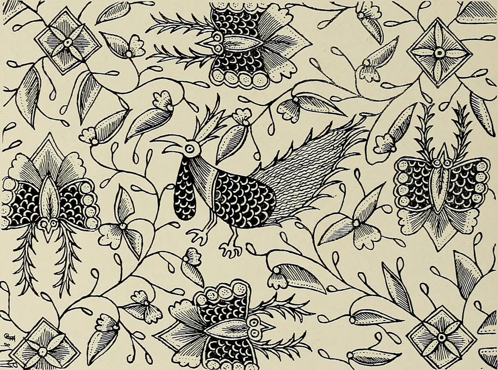 An illustration from De inlandsche kunstnijverheid in Nederlandsch Indië, 1912, leaf 237