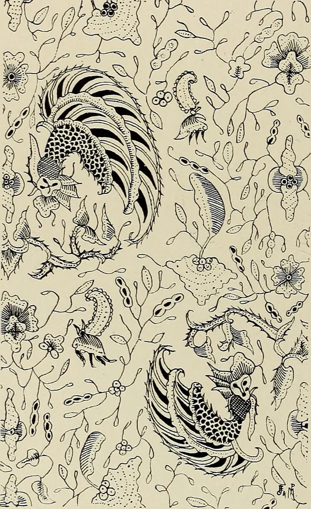 An illustration from De inlandsche kunstnijverheid in Nederlandsch Indië, 1912, leaf 239
