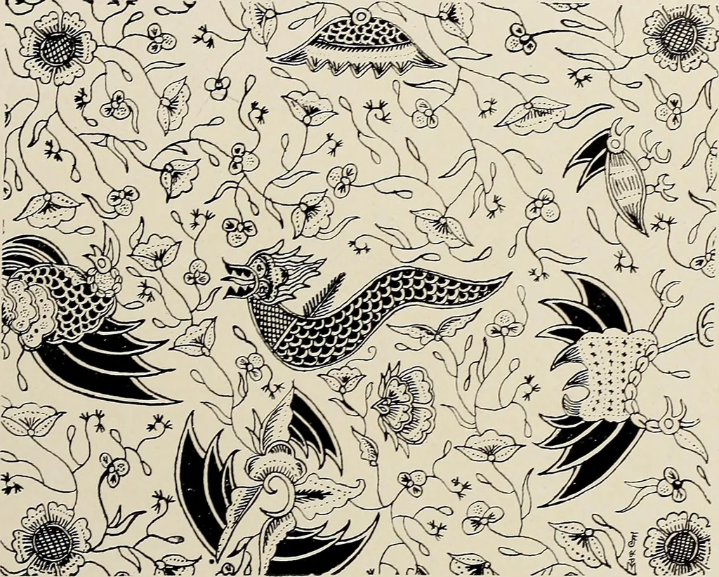 An illustration from De inlandsche kunstnijverheid in Nederlandsch Indië, 1912, leaf 240