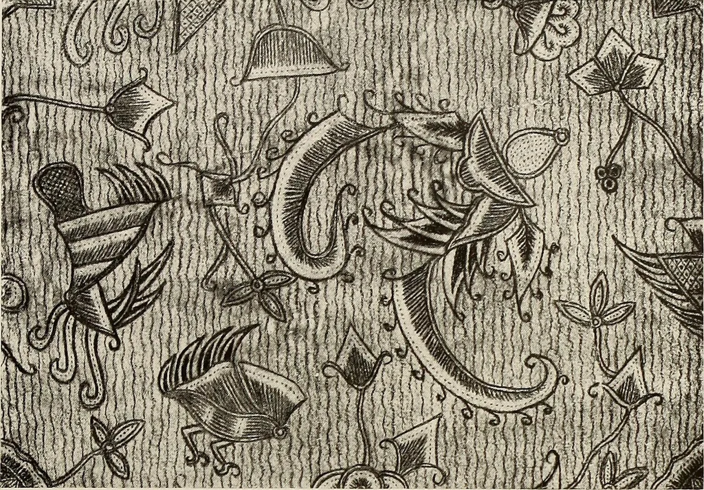 An illustration from De inlandsche kunstnijverheid in Nederlandsch Indië, 1912, leaf 244