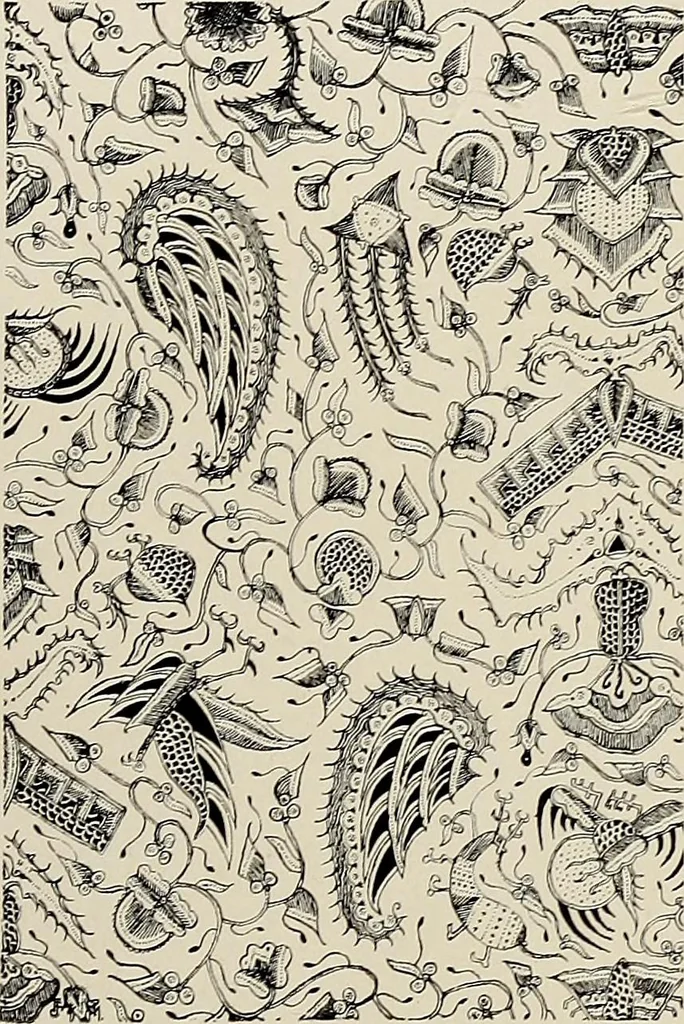 An illustration from De inlandsche kunstnijverheid in Nederlandsch Indië, 1912, leaf 248