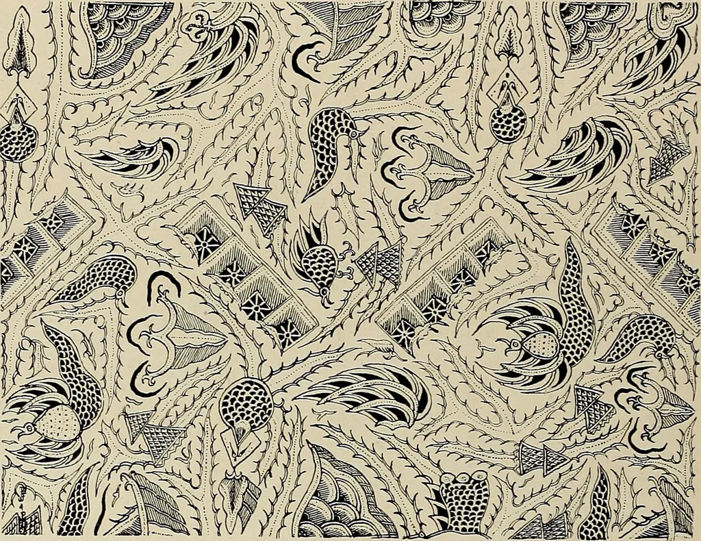 An illustration from De inlandsche kunstnijverheid in Nederlandsch Indië, 1912, leaf 257
