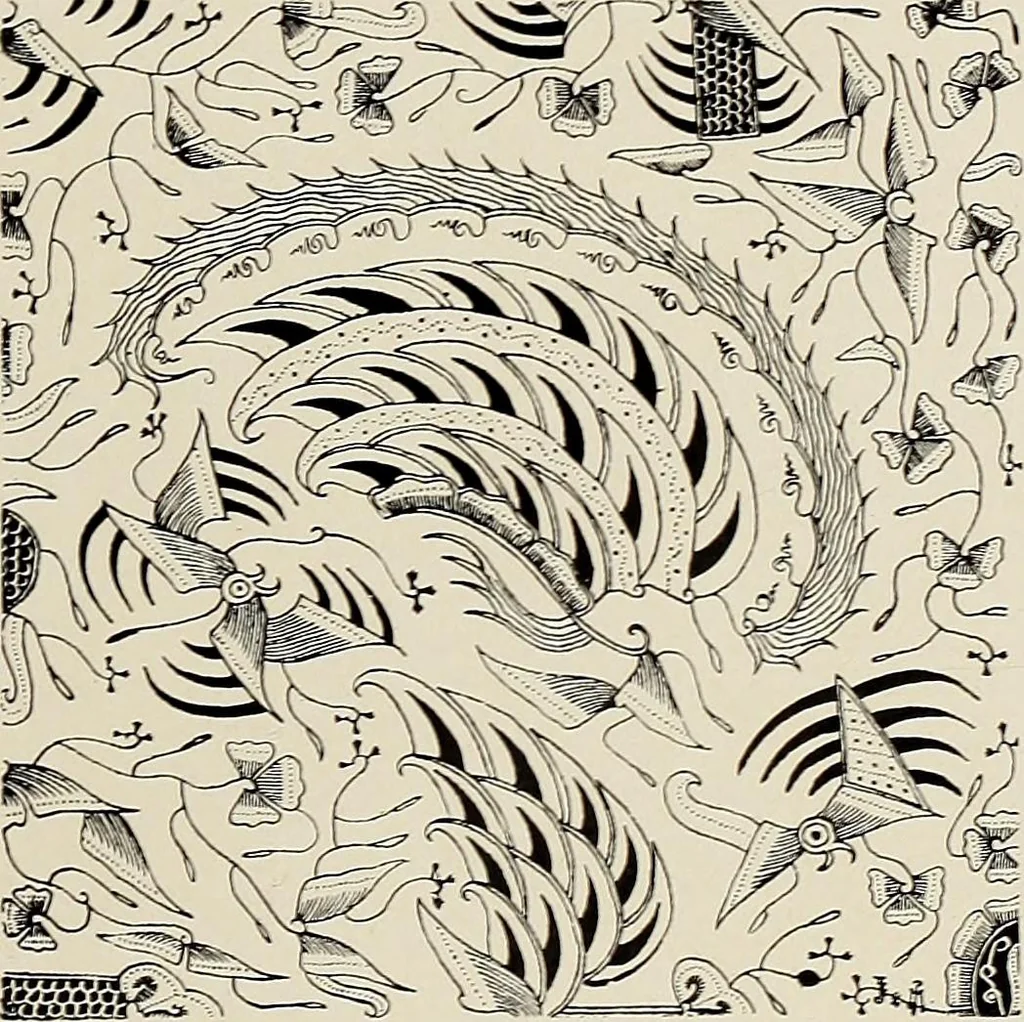 An illustration from De inlandsche kunstnijverheid in Nederlandsch Indië, 1912, leaf 262