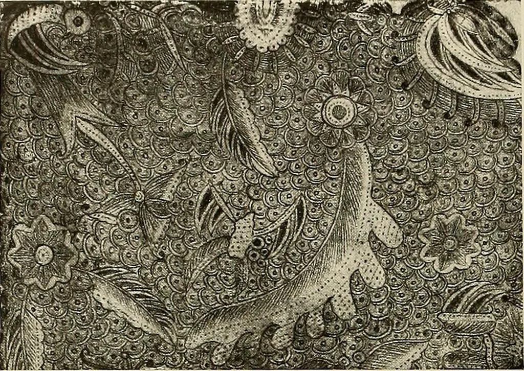 An illustration from De inlandsche kunstnijverheid in Nederlandsch Indië, 1912, leaf 267