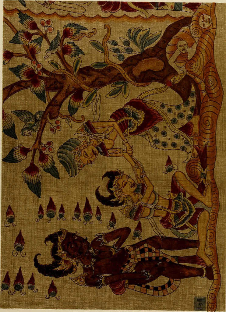 An illustration from De inlandsche kunstnijverheid in Nederlandsch Indië, 1912, leaf 298