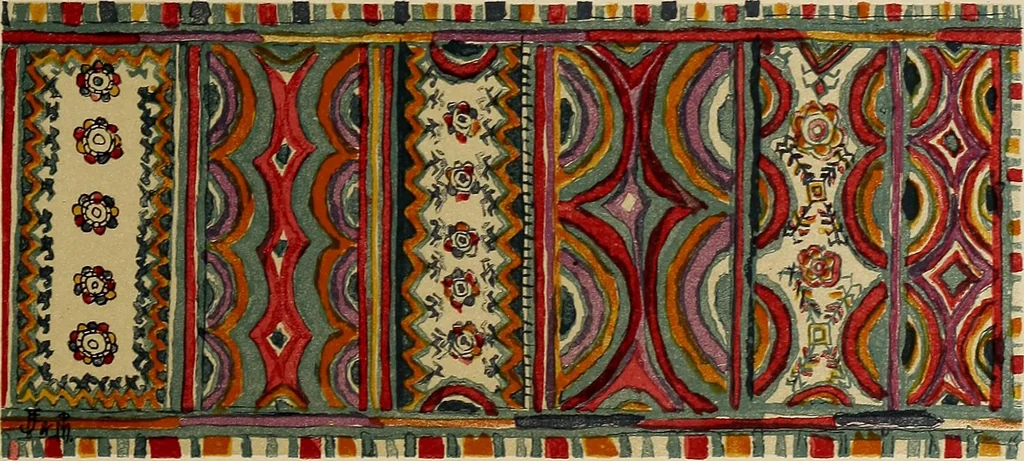 An illustration from De inlandsche kunstnijverheid in Nederlandsch Indië, 1912, leaf 306