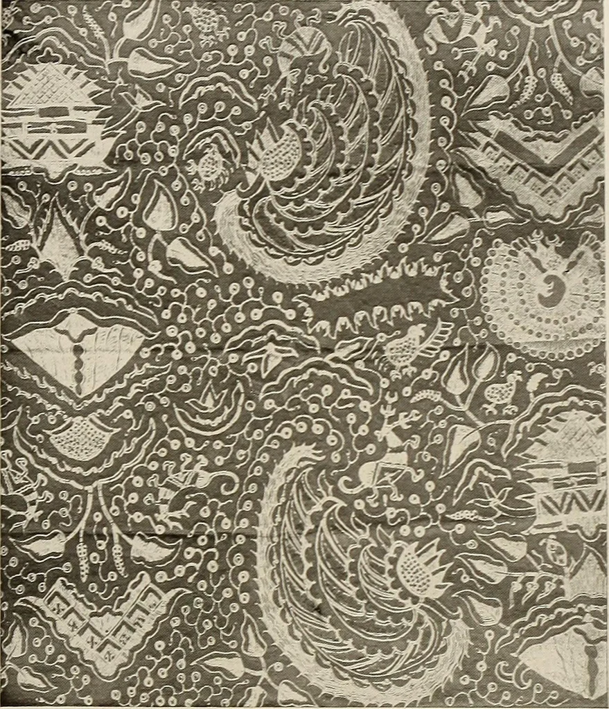 An illustration from De inlandsche kunstnijverheid in Nederlandsch Indië, 1912, leaf 76