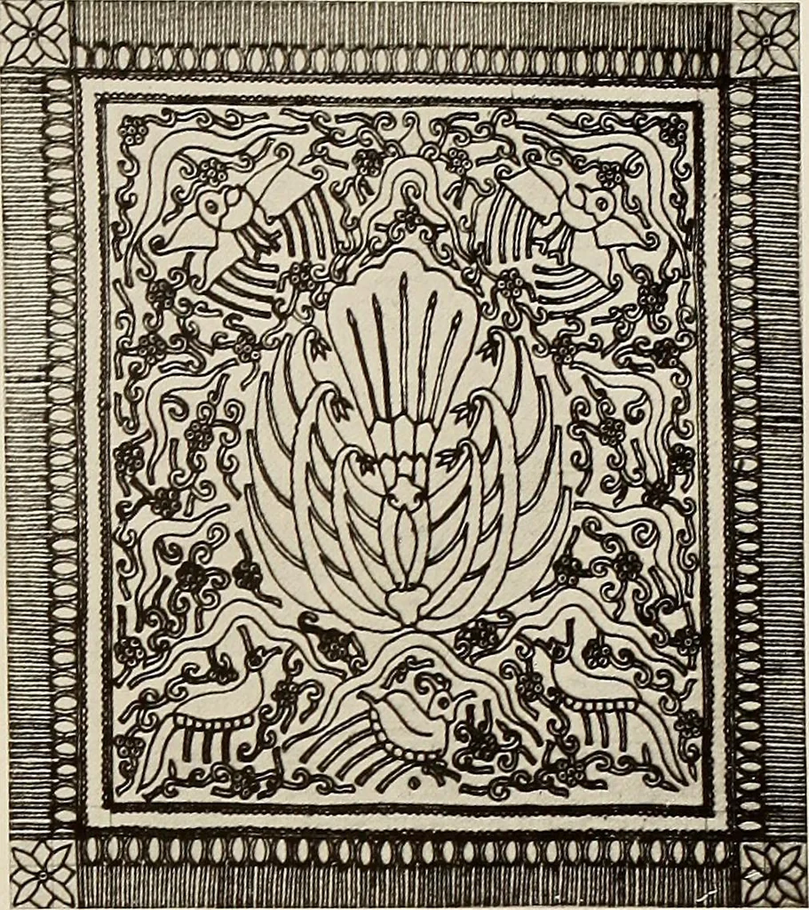 An illustration from De inlandsche kunstnijverheid in Nederlandsch Indië, 1912, leaf 82