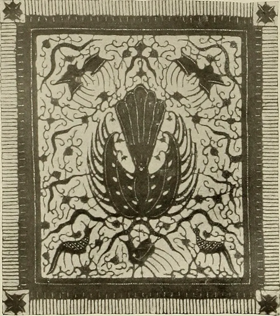 An illustration from De inlandsche kunstnijverheid in Nederlandsch Indië, 1912, leaf 85