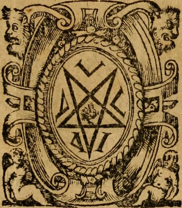 An illustration from De Ioannis Calvini, magni quondam Geneuensium ministri, vita, moribus, rebus gestis, studijs, ac denique morte historia., 1580, leaf 4