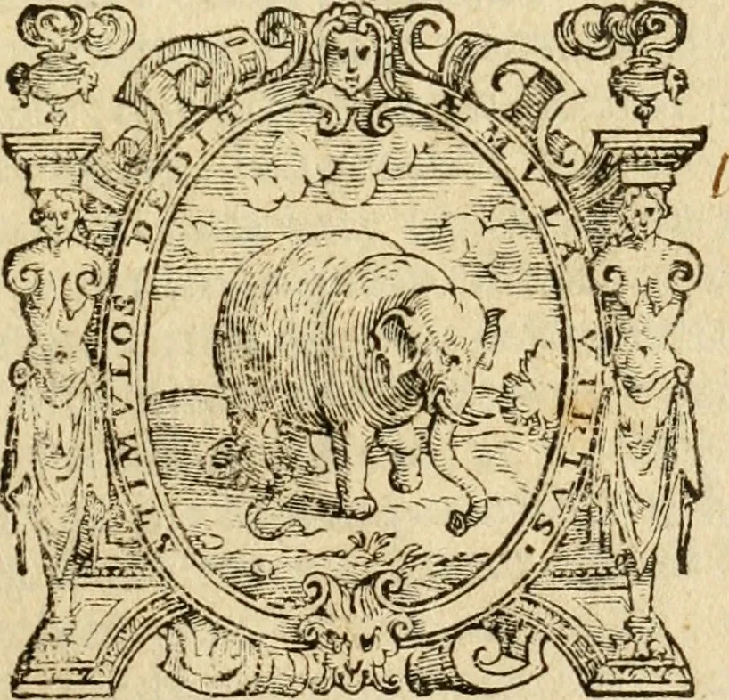 An illustration from De ivribvs et privilegiis fisci, libri septem, 1589, leaf 4