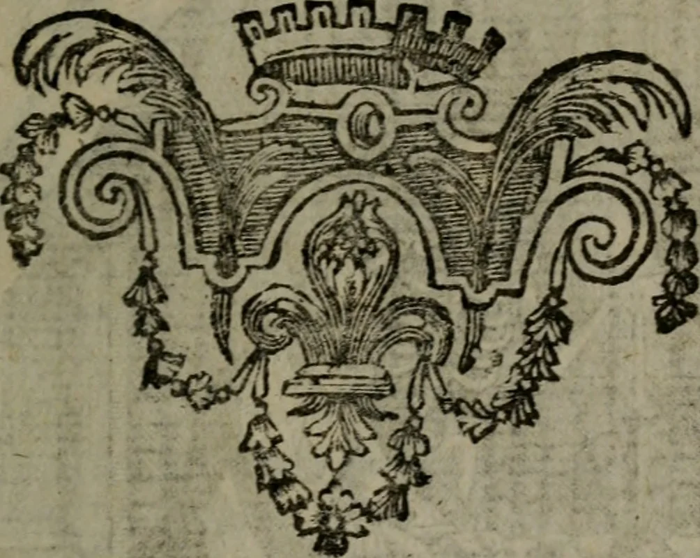 An illustration from De kapelle der dooden, of de algemeene dooden-spiegel. In welken alle menschen, van wat staat of rang zy zyn mogen, zich tot hun nut konnen beschouwen; om indagtig te zyn het memento mori, of gedenkt to sterven .., 1741, leaf 52