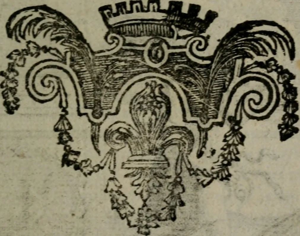 An illustration from De kapelle der dooden, of de algemeene dooden-spiegel. In welken alle menschen, van wat staat of rang zy zyn mogen, zich tot hun nut konnen beschouwen; om indagtig te zyn het memento mori, of gedenkt to sterven .., 1741, leaf 64