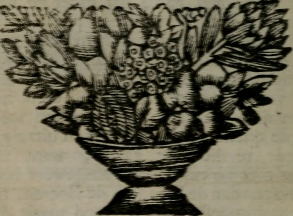An illustration from De kapelle der dooden, of, De algemeene doodenspiegel : in welken all menschen, van wat staat of rang zy zyn mogen, zich tot hun nut konnen beschouwen : om indagtig ti zyn het memento mori, gedenkt te sterven ..., 1737, leaf 205