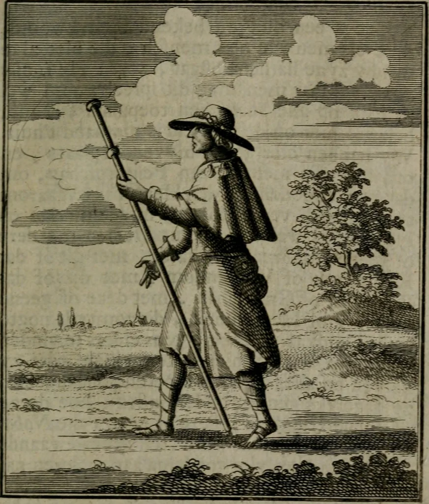 An illustration from De kapelle der dooden, of, De algemeene doodenspiegel : in welken all menschen, van wat staat of rang zy zyn mogen, zich tot hun nut konnen beschouwen : om indagtig ti zyn het memento mori, gedenkt te sterven ..., 1737, leaf 278