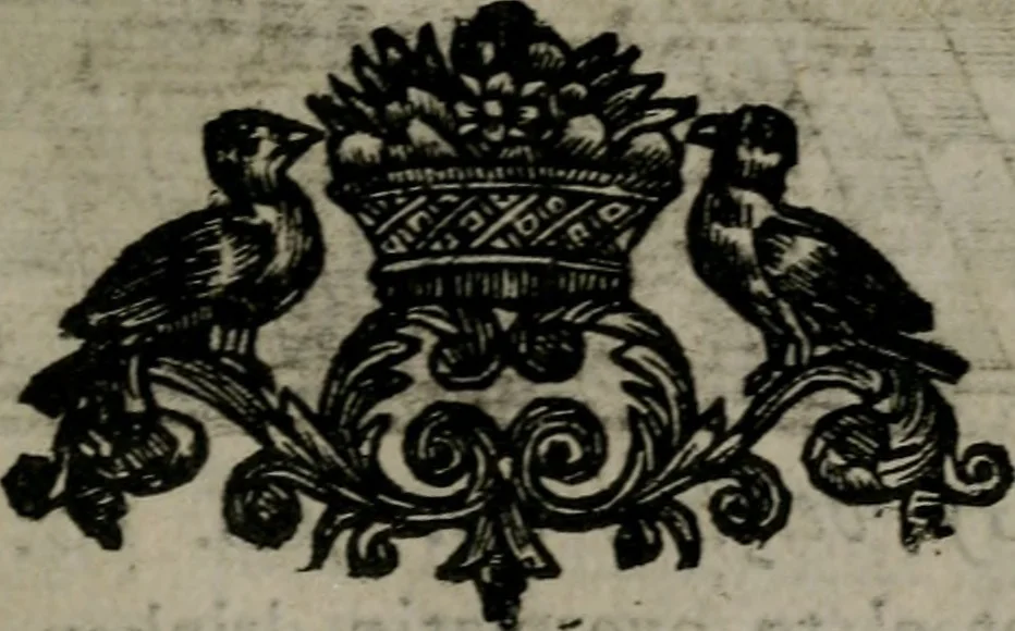 An illustration from De kapelle der dooden, of, De algemeene doodenspiegel : in welken all menschen, van wat staat of rang zy zyn mogen, zich tot hun nut konnen beschouwen : om indagtig ti zyn het memento mori, gedenkt te sterven ..., 1737, leaf 84