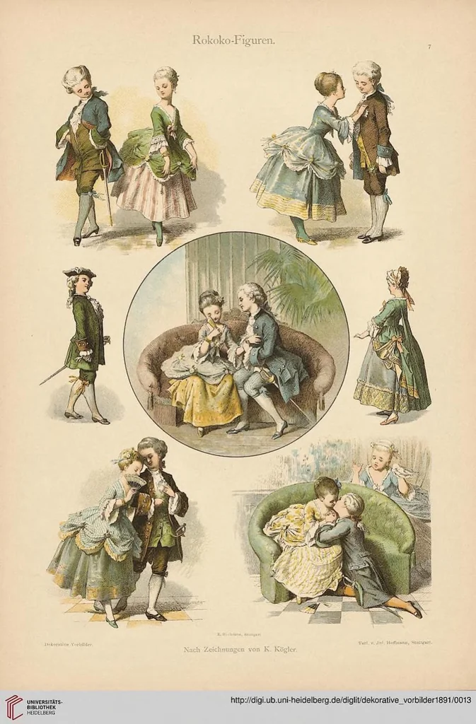 An illustration from Dekorative Vorbilder: farbige Meisterwerke aus alter und neuer Zeit — 15.1904, 1904, leaf 13