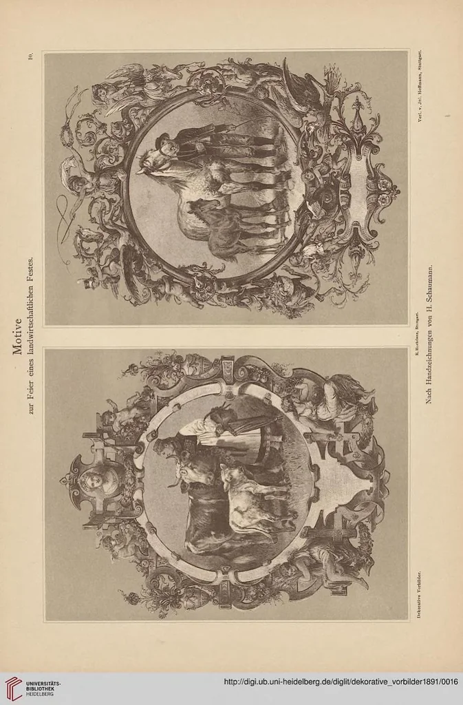 An illustration from Dekorative Vorbilder: farbige Meisterwerke aus alter und neuer Zeit — 15.1904, 1904, leaf 16