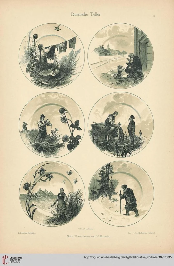 An illustration from Dekorative Vorbilder: farbige Meisterwerke aus alter und neuer Zeit — 15.1904, 1904, leaf 27