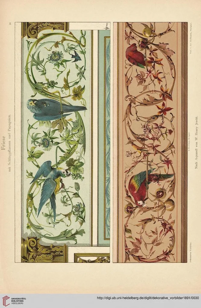 An illustration from Dekorative Vorbilder: farbige Meisterwerke aus alter und neuer Zeit — 15.1904, 1904, leaf 30