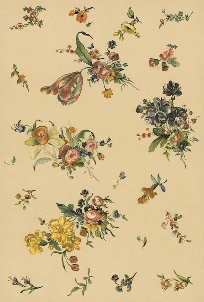An illustration from Dekorative Vorbilder: farbige Meisterwerke aus alter und neuer Zeit — 15.1904, 1904, leaf 34