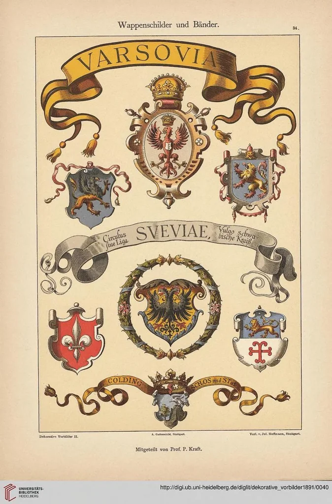 An illustration from Dekorative Vorbilder: farbige Meisterwerke aus alter und neuer Zeit — 15.1904, 1904, leaf 40