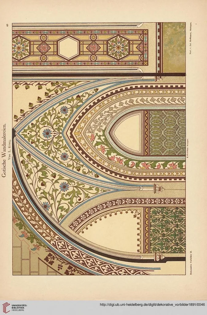 An illustration from Dekorative Vorbilder: farbige Meisterwerke aus alter und neuer Zeit — 15.1904, 1904, leaf 46