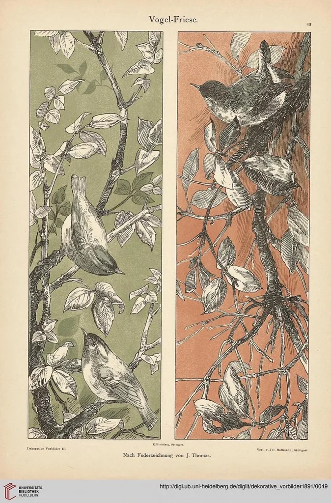 An illustration from Dekorative Vorbilder: farbige Meisterwerke aus alter und neuer Zeit — 15.1904, 1904, leaf 49