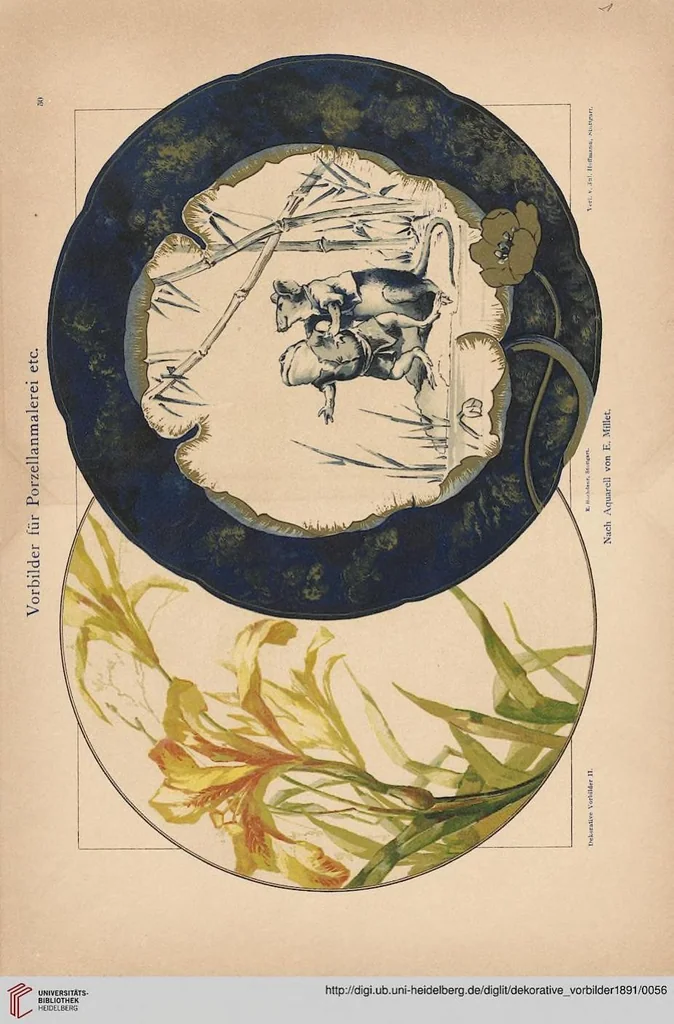 An illustration from Dekorative Vorbilder: farbige Meisterwerke aus alter und neuer Zeit — 15.1904, 1904, leaf 56
