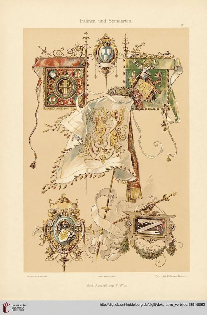 An illustration from Dekorative Vorbilder: farbige Meisterwerke aus alter und neuer Zeit — 15.1904, 1904, leaf 62