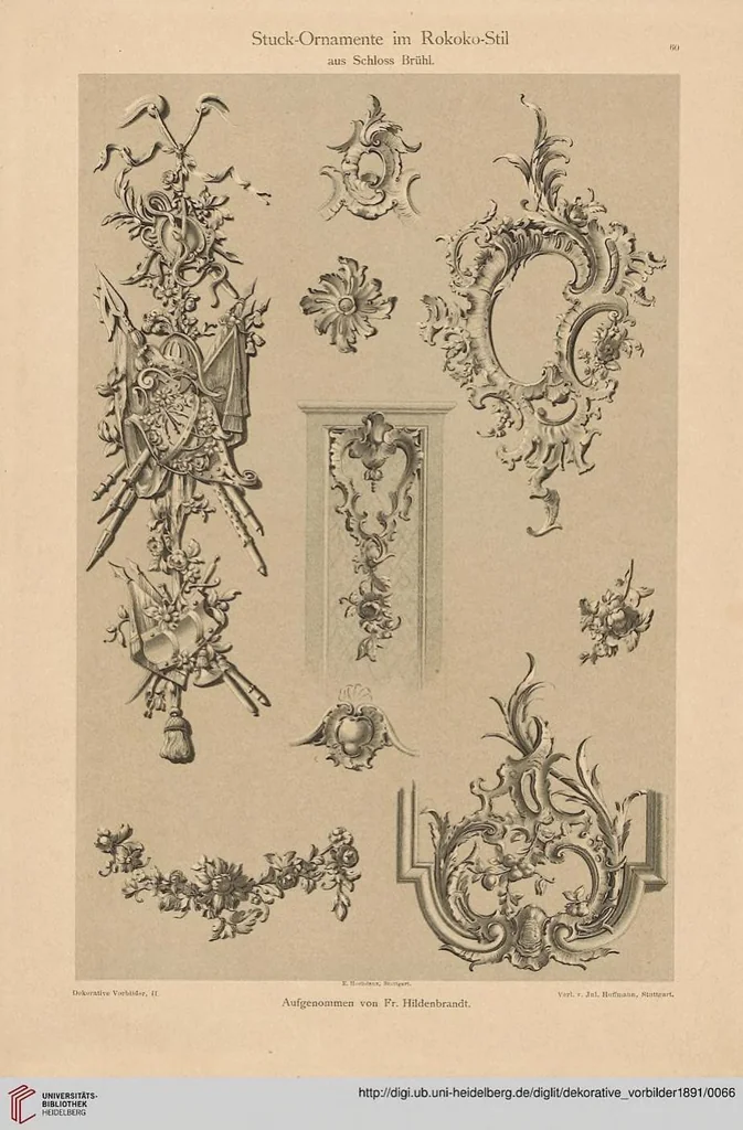 An illustration from Dekorative Vorbilder: farbige Meisterwerke aus alter und neuer Zeit — 15.1904, 1904, leaf 66