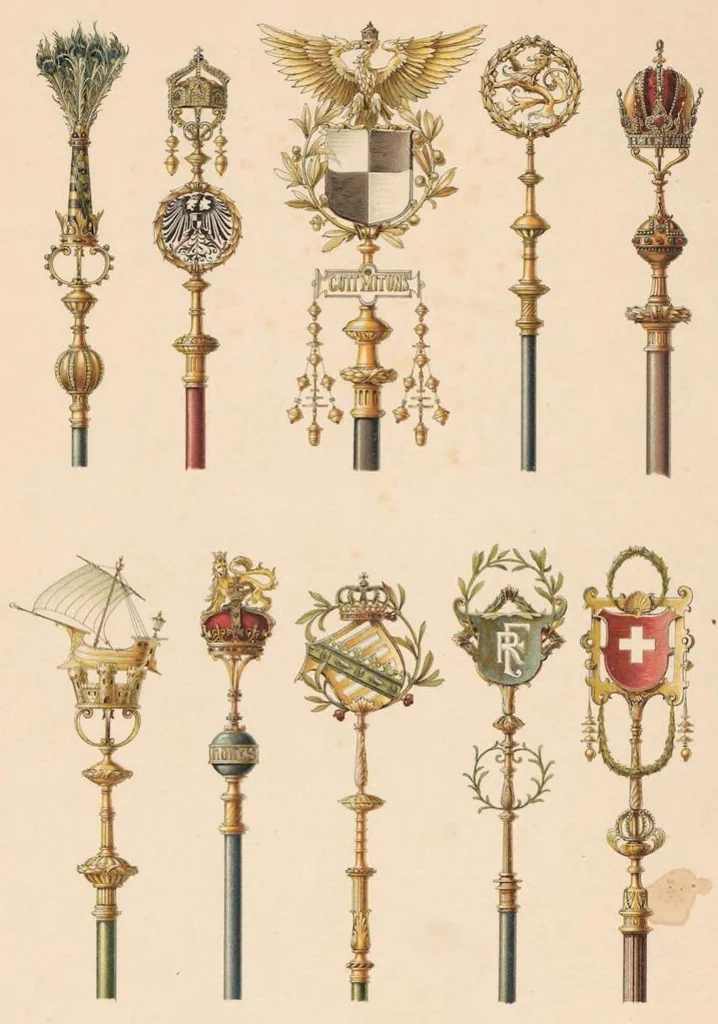 An illustration from Dekorative Vorbilder: farbige Meisterwerke aus alter und neuer Zeit — 15.1904, 1904, leaf 33