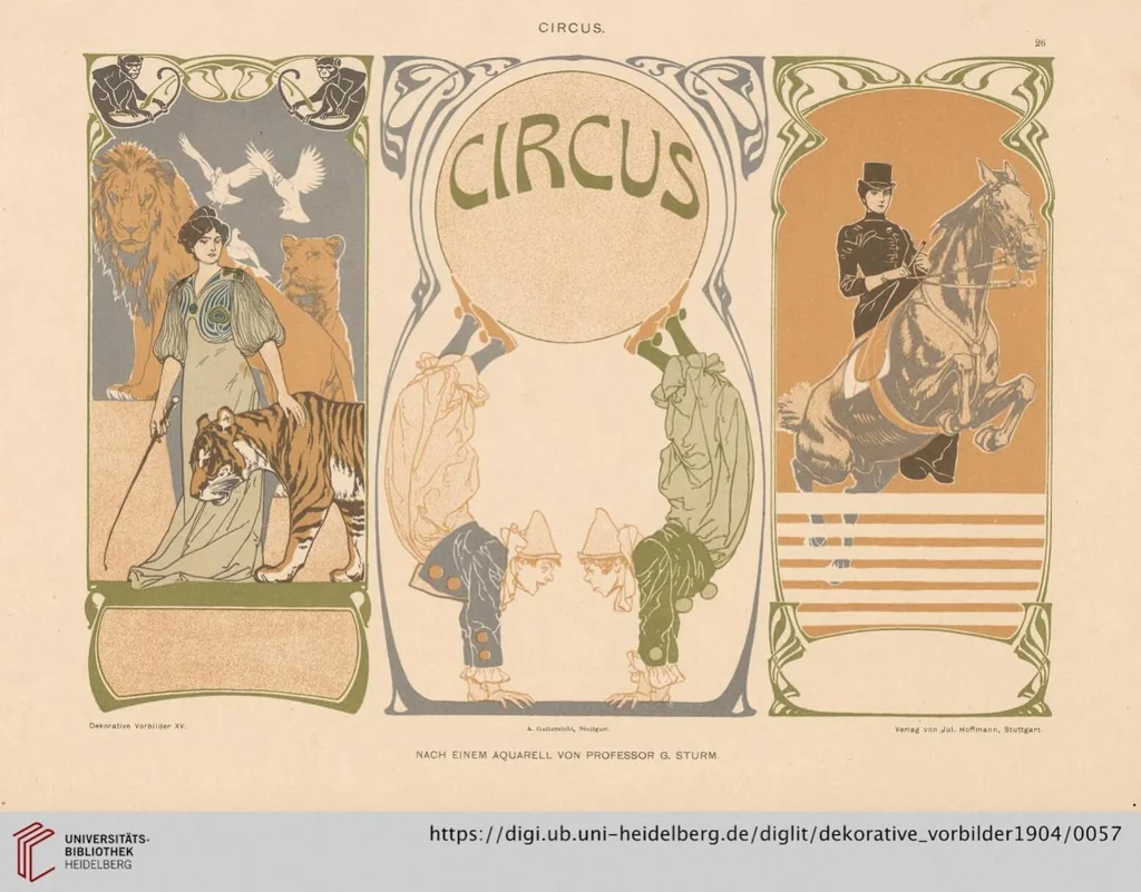 An illustration from Dekorative Vorbilder: farbige Meisterwerke aus alter und neuer Zeit — 15.1904, 1904, leaf 57