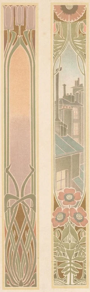 An illustration from Dekorative Vorbilder: farbige Meisterwerke aus alter und neuer Zeit — 15.1904, 1904, leaf 7