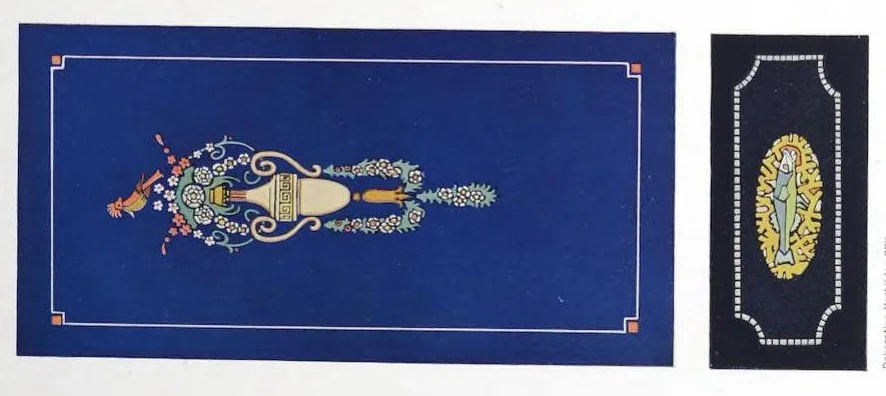 An illustration from 1911 Dekorative Vorbilder: farbige Meisterwerke aus alter und neuer Zeit, 1911, leaf 24