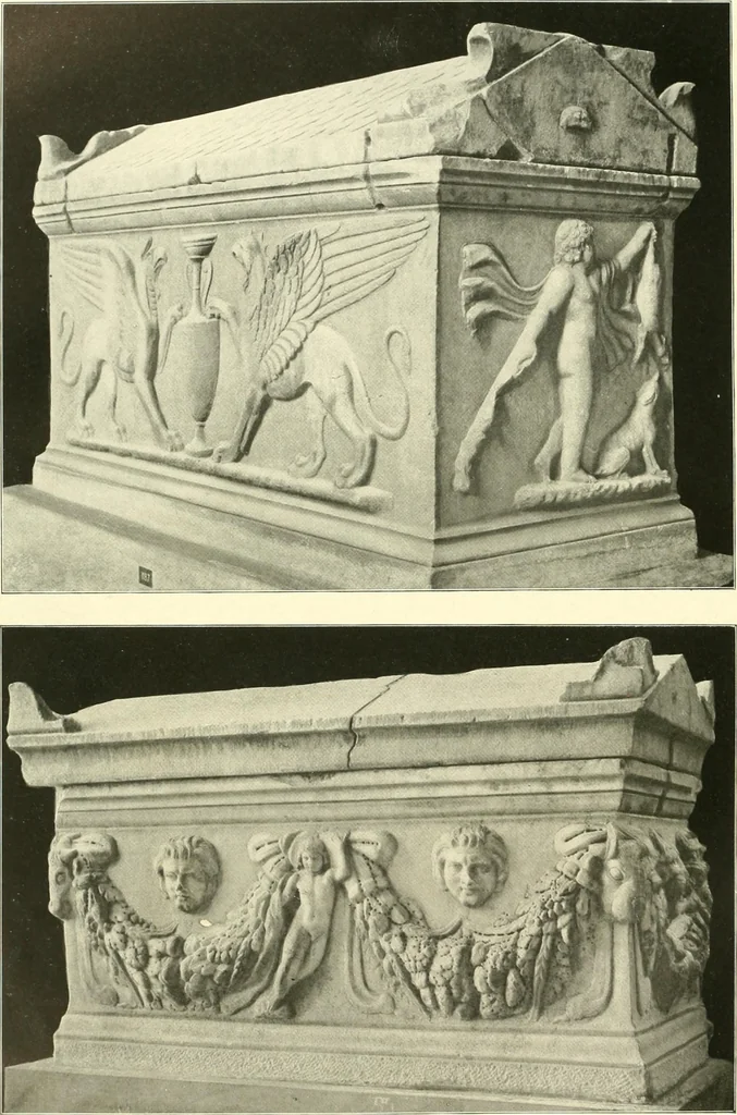 An illustration from Dekorative skvlptvr: figvr, ornament, architektvrplastik avs den havptepochen der kvnst, 1910, leaf 101