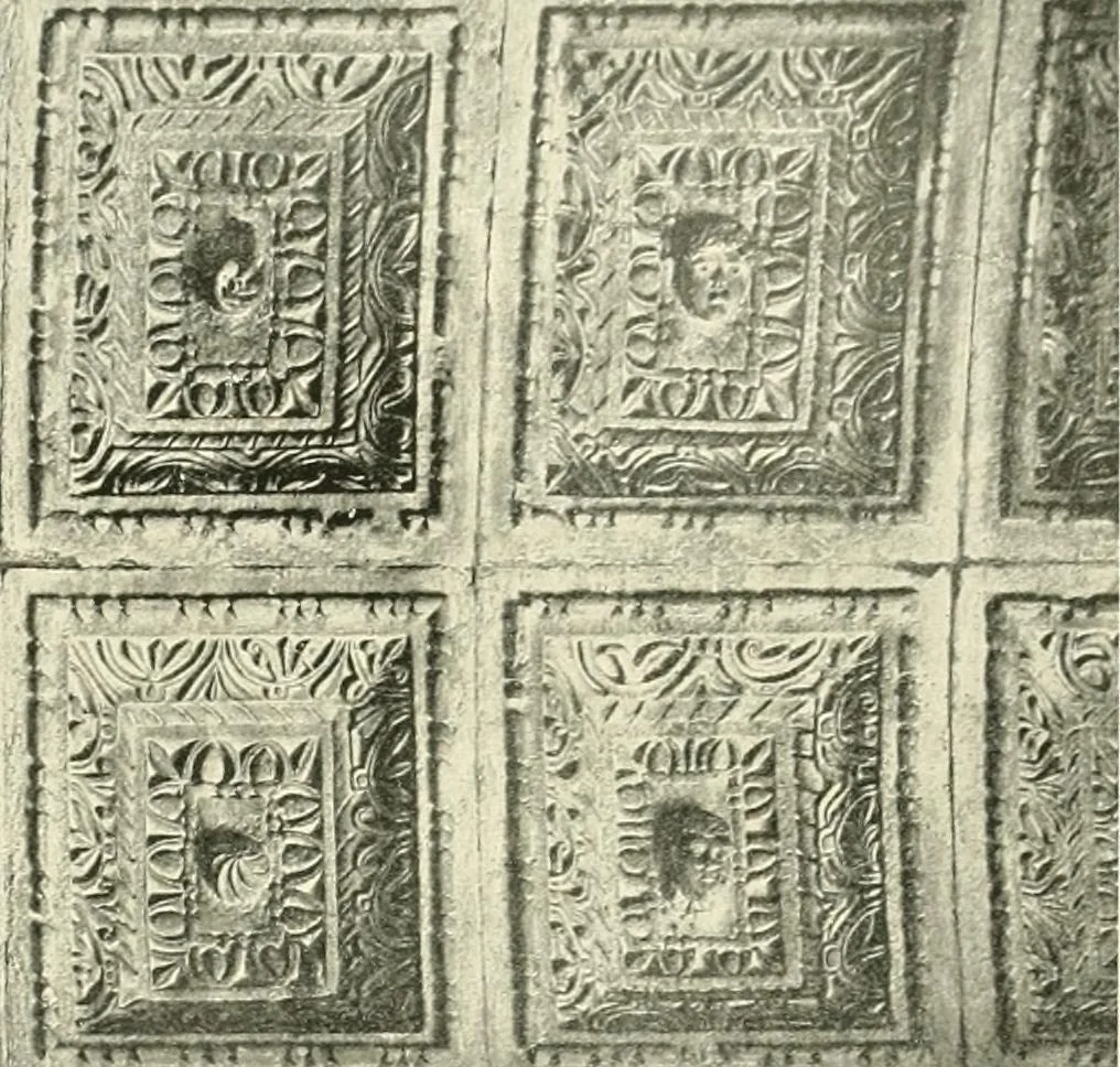 An illustration from Dekorative skvlptvr: figvr, ornament, architektvrplastik avs den havptepochen der kvnst, 1910, leaf 106
