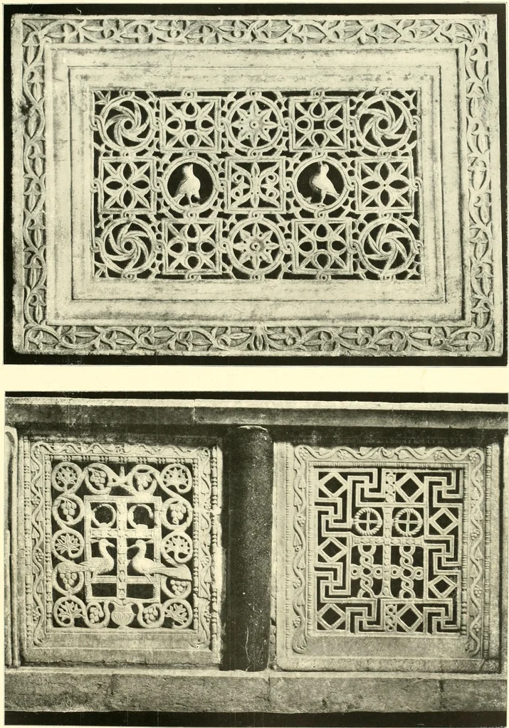 An illustration from Dekorative skvlptvr: figvr, ornament, architektvrplastik avs den havptepochen der kvnst, 1910, leaf 108