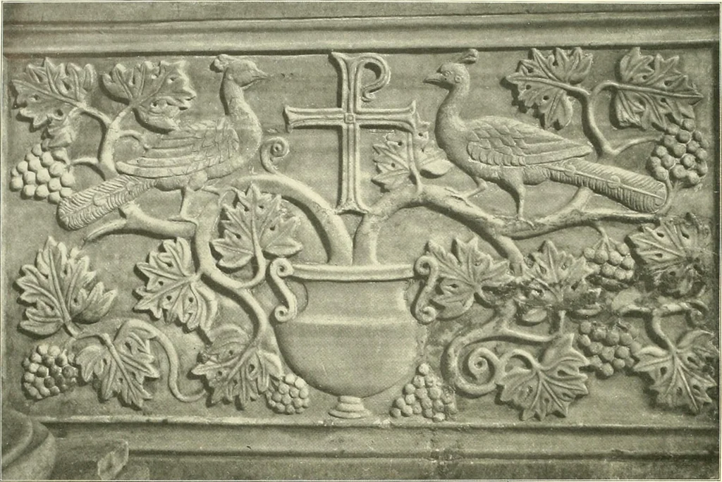 An illustration from Dekorative skvlptvr: figvr, ornament, architektvrplastik avs den havptepochen der kvnst, 1910, leaf 109