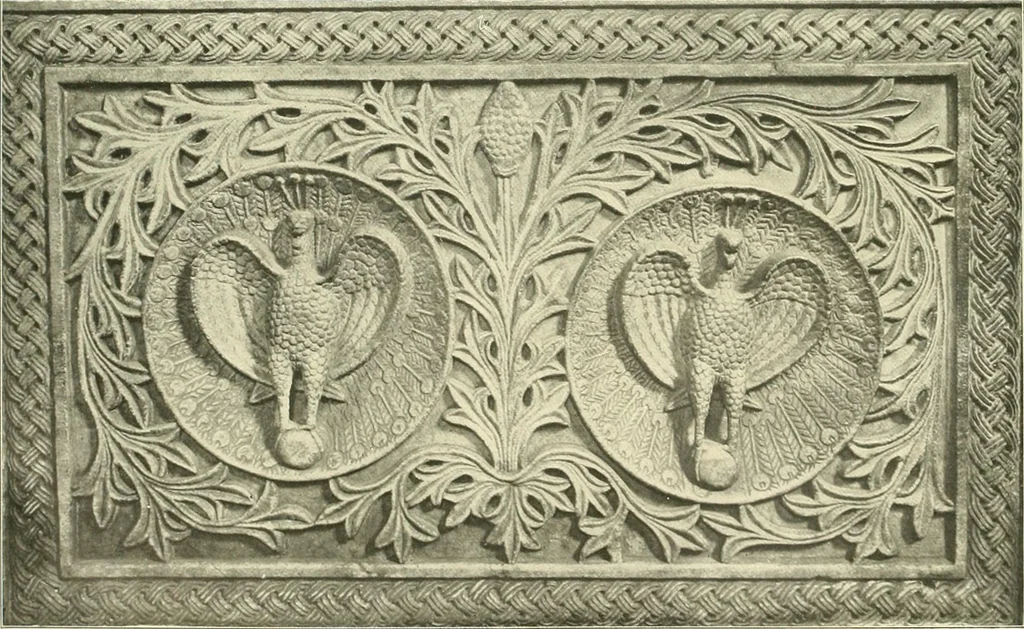 An illustration from Dekorative skvlptvr: figvr, ornament, architektvrplastik avs den havptepochen der kvnst, 1910, leaf 109