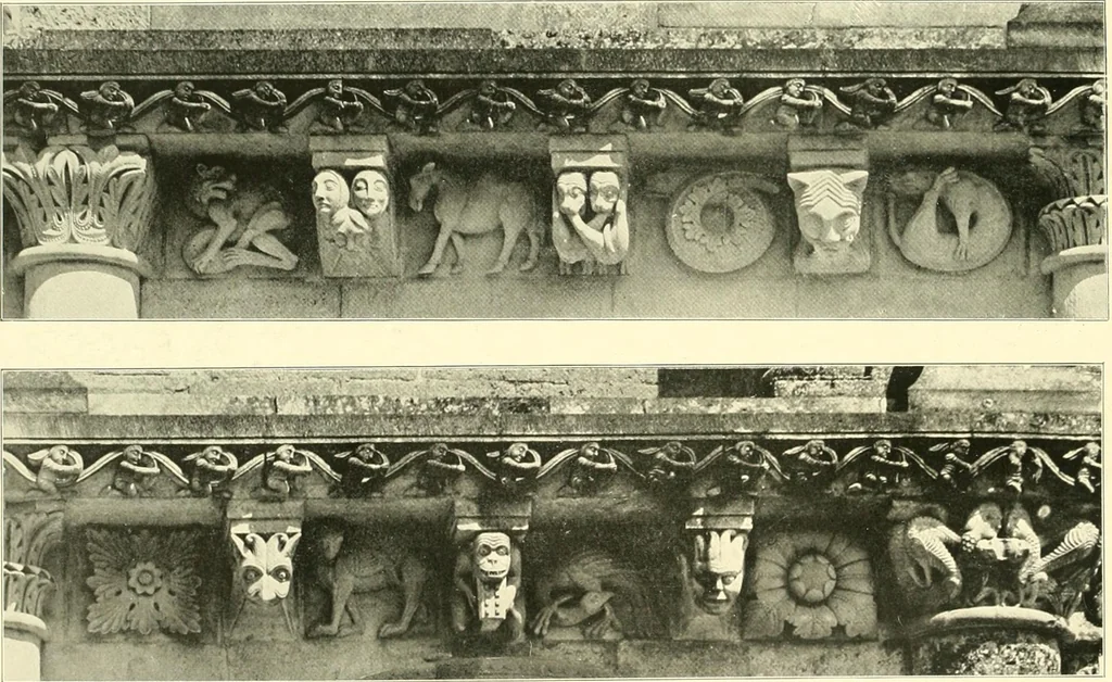 An illustration from Dekorative skvlptvr: figvr, ornament, architektvrplastik avs den havptepochen der kvnst, 1910, leaf 113