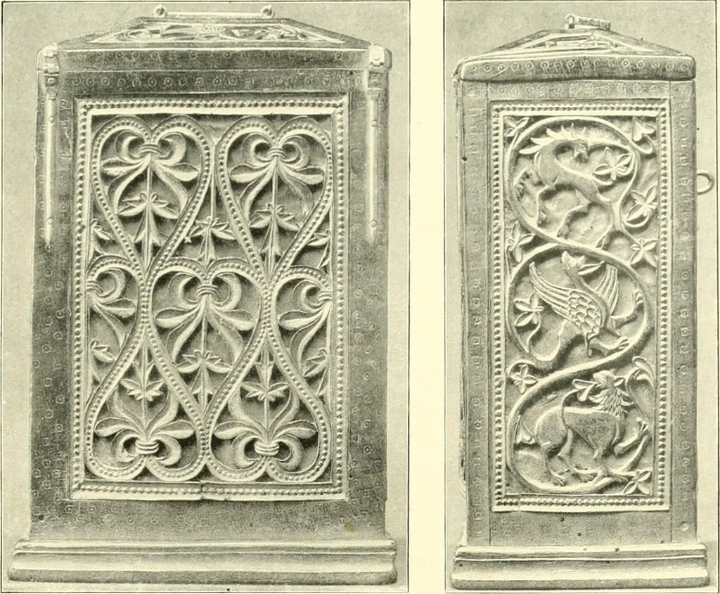 An illustration from Dekorative skvlptvr: figvr, ornament, architektvrplastik avs den havptepochen der kvnst, 1910, leaf 116