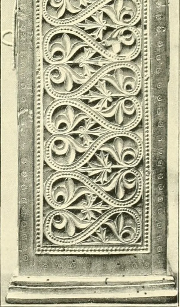 An illustration from Dekorative skvlptvr: figvr, ornament, architektvrplastik avs den havptepochen der kvnst, 1910, leaf 116