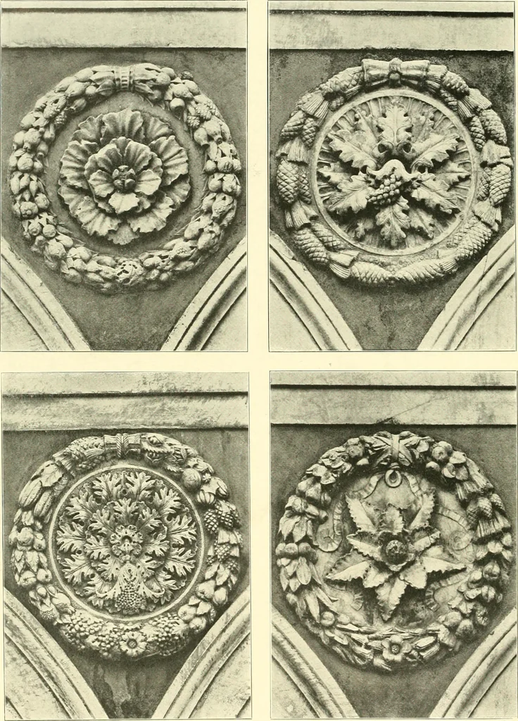An illustration from Dekorative skvlptvr: figvr, ornament, architektvrplastik avs den havptepochen der kvnst, 1910, leaf 125