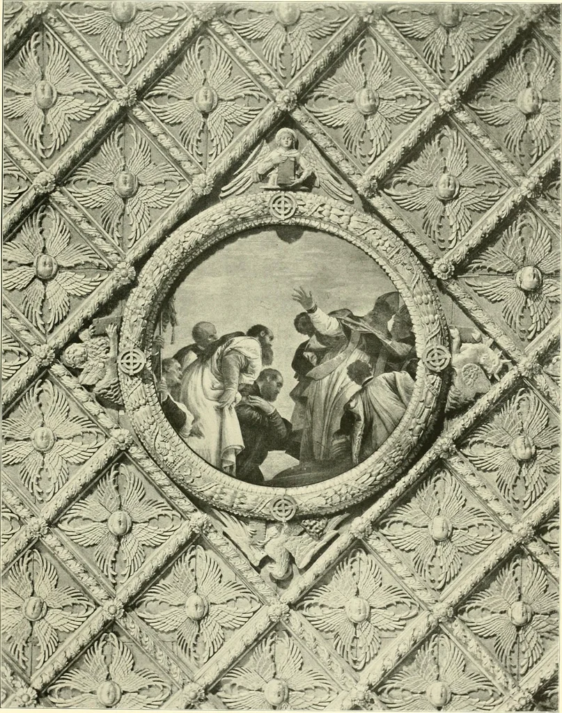 An illustration from Dekorative skvlptvr: figvr, ornament, architektvrplastik avs den havptepochen der kvnst, 1910, leaf 130