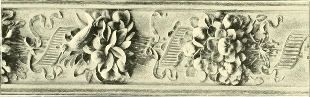 An illustration from Dekorative skvlptvr: figvr, ornament, architektvrplastik avs den havptepochen der kvnst, 1910, leaf 131