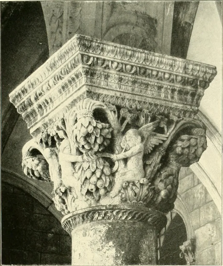 An illustration from Dekorative skvlptvr: figvr, ornament, architektvrplastik avs den havptepochen der kvnst, 1910, leaf 134
