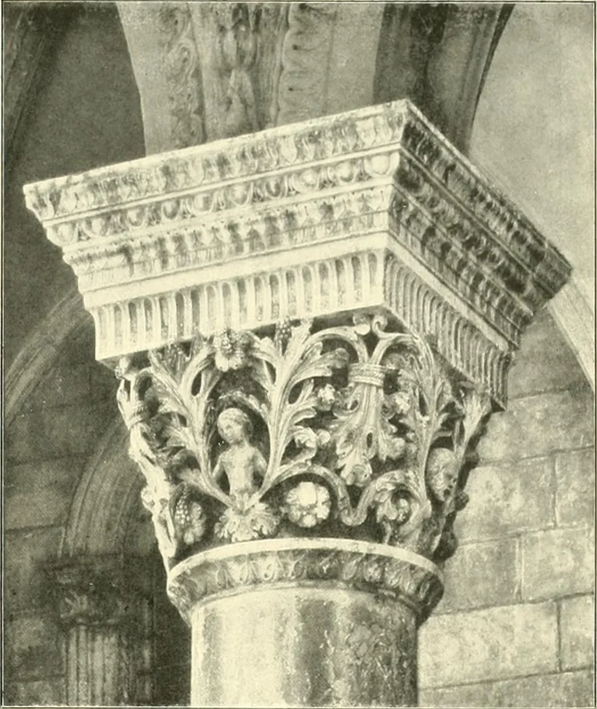 An illustration from Dekorative skvlptvr: figvr, ornament, architektvrplastik avs den havptepochen der kvnst, 1910, leaf 134